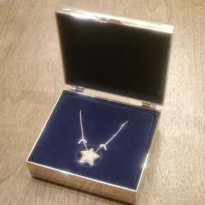 🌟 Swarovski Pave Star Necklace Set